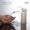 Kibi Waterfall Single Handle Bathroom Vanity Sink Faucet with Pop Up Drain C-KBF1004BN-KPW100BN - alternate 6